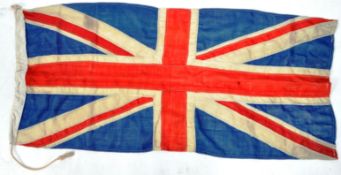ORIGINAL VINTAGE WWII SECOND WORLD WAR ERA BRITISH UNION FLAG