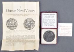 RMS LUSITANIA - WWI FIRST WORLD WAR PERIOD SINKING MEDAL