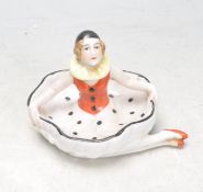 1930S STYLE PIN DISH IN THE FORM OF A DANCER.