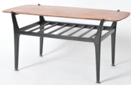 NATHAN FURNITURE 1970S TEAK WOOD COFFEE TABLE