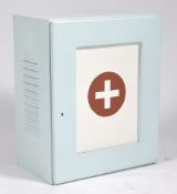 VINTAGE UPCYCLED PAINTED MEDICINE BATHROOM CABINET