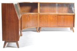 GREAVES AND THOMAS PUT - U - UP CORNER BOOKCASE CABINET