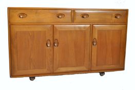 LUCIAN ERCOLANI - ERCOL WINDSOR RANGE - RETRO ELM SIDEBOARD