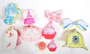 TED BAKER - MIXED GROUP OF SHOP ADVERTISING DISPLAY SIGNS