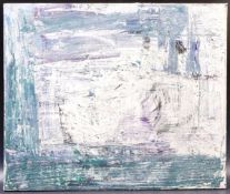 FRANCES BILDER - MODERN ART - ABSTRACT CLOUDY DAY PAINTING