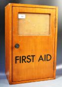 ORIGINAL RETRO VINTAGE INDUSTRIAL FIRST AID CABINET