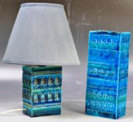 ALDO LONDI - BITOSSI - RIMINI BLUE - TABLE LAMP AND VASE