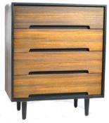 JOHN & SYLVIA REID - ORIGINAL STAG C RANGE CHEST OF DRAWERS