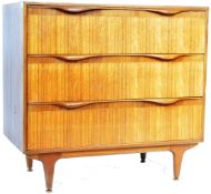 AUSTINSUITE - MID CENTURY PEDESTAL CHEST OF DRAWERS