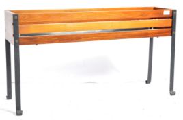 ORIGINAL RETRO VINTAGE DANISH INFLUECNCE TEAK WOOD PLANTER