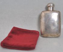 HALLMARKED STERLING SILVER HIP FLASK
