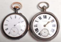 HALLMARKED STERLING SILVER POCKET WATCH