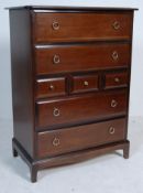 VINTAGE STAG MINSTREL TALLBOY CHEST OF DRAWERS