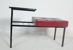 RETRO VINTAGE 1970S TEAKWOOD TELEPHONE TABLE