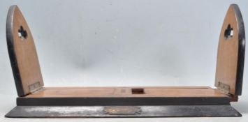 19TH CENTURY VICTORIAN BOOK SLIDE / TROUGH.