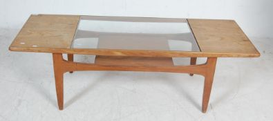 TEAK WOOD LONG JOHN COFFEE TABLE