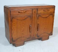 EARLY 20TH CENTURY ART DECO SIDEBOARD CREDENZA