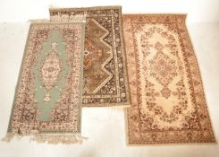 COLLECTION OF PERSIAN ISLAMIC RUGS