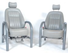 AFTER RON ARAB 1970’S TOP GEAR STYLE ARMCHAIRS