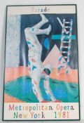 AFTER DAVID HOCKEY PARADE EXHIBITION POSTER
