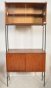 RETRO VINTAGE LATE 20TH CENTURY LADDERAX STYLE AVALON SHELVING UNIT