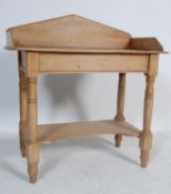 VICTORIAN STYLE PINE WASHSTAND