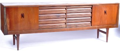 ELLIOTTS OF NEWBURY - EON - TEAK WOOD SIDE BOARD CREDENZA