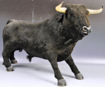 HTV - FELT COVERED PAPER MACHE BULL TV PROP
