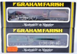 TWO ORIGINAL GRAHAM FARISH N GAUGE MODEL RAILWAY LOCOMOTIVES