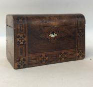 19TH CENTURY GEORGE III TUNBRIDGE BOX