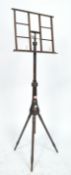 19TH CENTURY VICTORIAN WOODEN MUSIC STAND