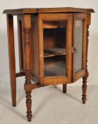 19TH CENTURY VICTORIAN GLAZED CABINET