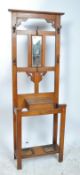 EARLY 20TH CENTURY CIRCA 1920’S OAK HALLSTAND