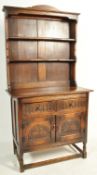 1920’S JACOBEAN REVIVAL OAK COTTAGE DRESSER