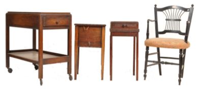 COLLECTION OF 19TH & 20TH CENTURY FURNITURE