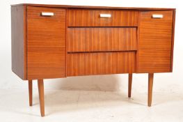 MID 20TH CENTURY AVALON TEAK WOOD VENEER SIDEBOARD CREDENZA