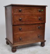 19TH CENTURY VICTORIAN MAHOGANY COMMODE