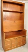 VINTAGE RETRO 20TH CENTURY CIRCA 1970S TEAK WOOD NATHAN WALL UNIT