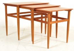 1960’S DANISH INSPIRED TEAK WOOD NEST OF TABLES
