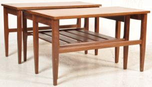 20TH CENTURY DANISH INSPIRED NEST OF TABLES