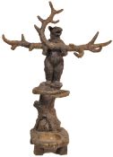 REPRODUCTION FIBREGLASS BEAR UMBRELLA STAND