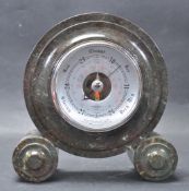 EARLY 20TH CENTURY ART DECO STYLE MARBLE BAROMETER.