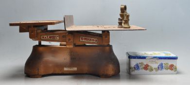 VINTAGE INDUSTRIAL MID 20TH CENTURY GPO SCALES