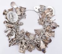 SILVER CHARM BRACELET