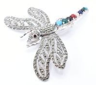 925 SILVER DRAGONFLY BROOCH