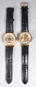 TWO GENTLEMEN'S STUHRLING WRIST WATCHES