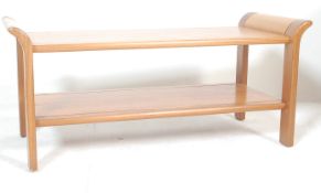 G PLAN MID CENTURY SOLID TEAK COFFEE TABLE