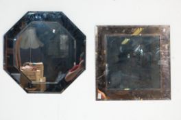 CONTEMPORARY FRAMELESS MIRROR GLASS WITH ANOTHER