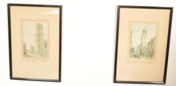 TWO BRISTOL RELATED COLOURED ENGRAVINGS BY NATH SPARKS