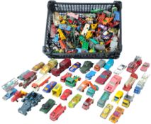 LARGE COLLECTION OF ASSORTED VINTAGE DIECAST MODEL CARS